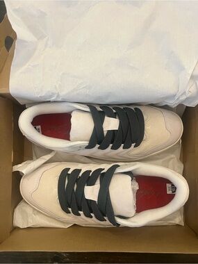 Jordan Session sneakers size 10.5 phantom with navy laces